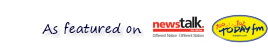 As Featured on Newstalk and TodayFM